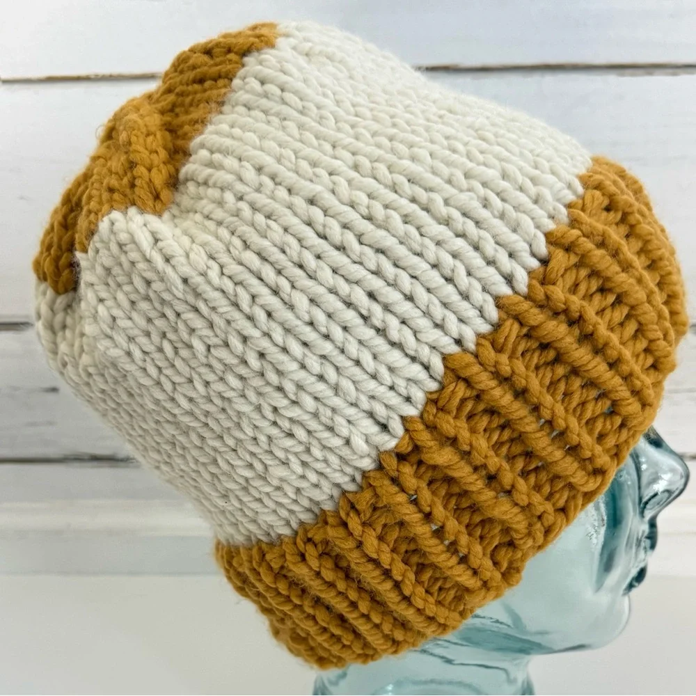 Handmade Knit Beanie – Cozy Hat